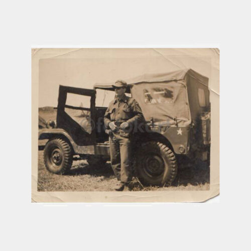 1970 Askeri Jeep Konulu Fotoğraf