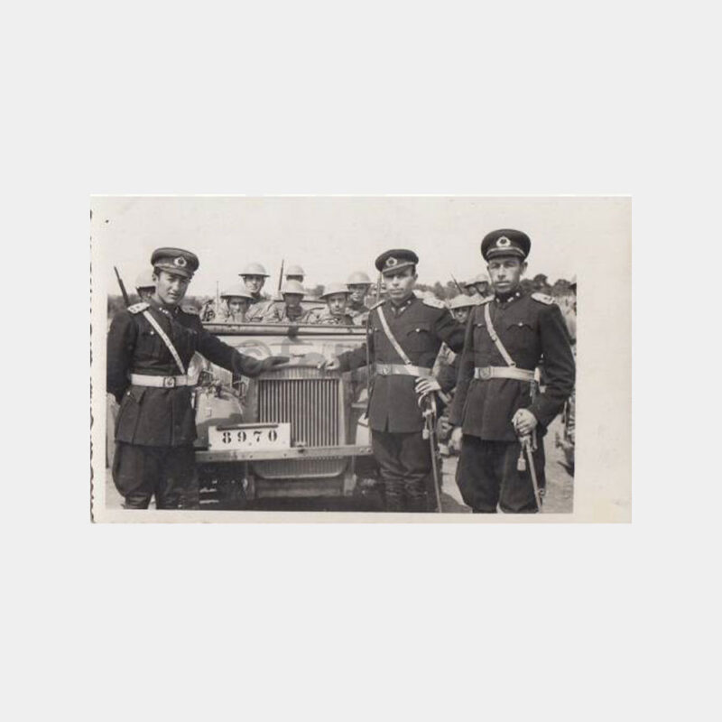 1942 Balmumcu Askeri Kışla Jeep Fotoğraf