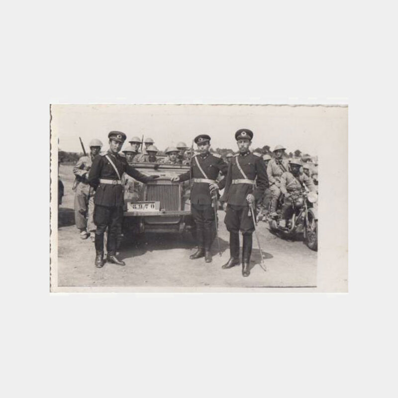 1942 Balmumcu Askeri Kışla Jeep Fotoğraf