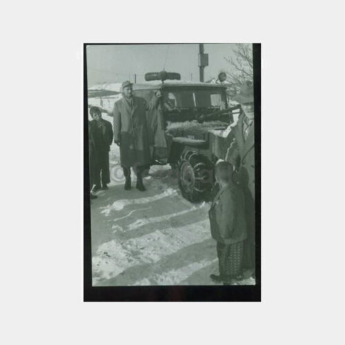 1955 Kar Mücadele Jeep Aracı Fotoğraf