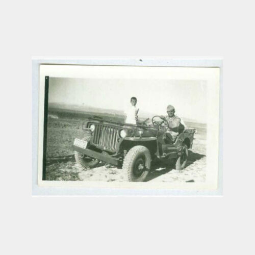 1950 Askeri Jeep Konulu Fotoğraf