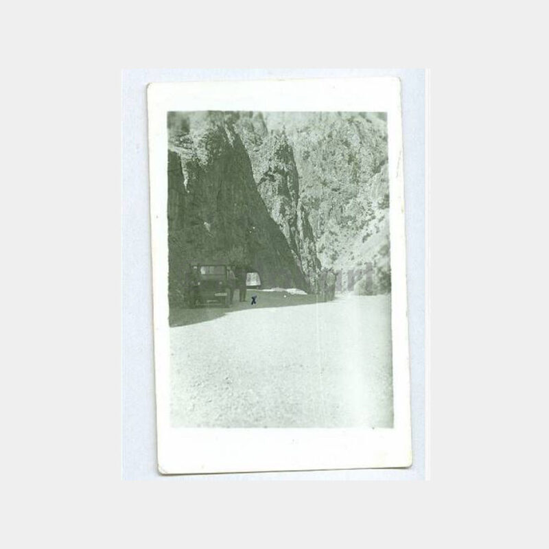 1954 Pülümür Dağları Askeri Jeep 2 Adet Fotoğraf - Görsel 2