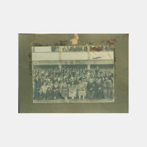 1927 Okul Tören İzleyiciler Görünüş Fotoğraf