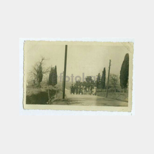 1940 Bursa Askeri Okul Yolu -Foto Emel-Beşiktaş- Fotoğraf