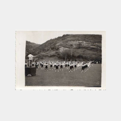 1940 Tören Spor Çalışması Konulu Fotoğraf