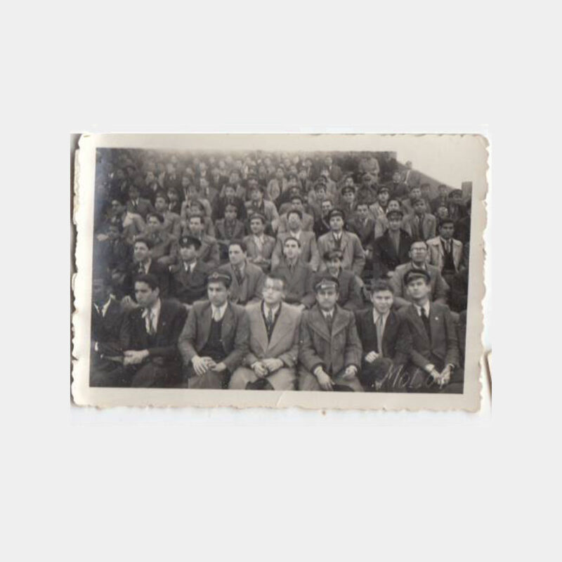 1941 İzmir Spor Konulu Alsancak Tribünleri Fotoğraf