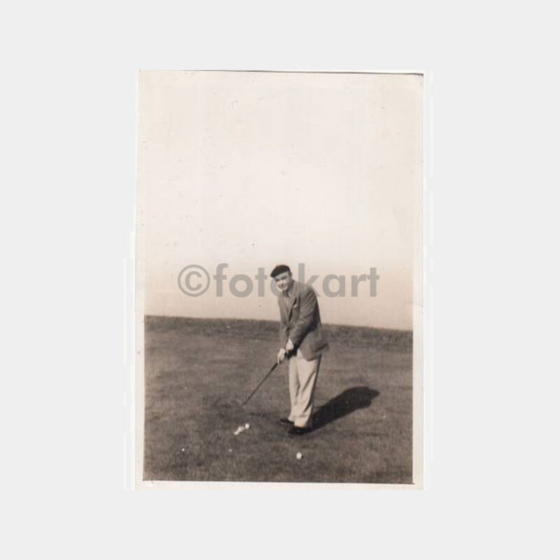 1940 Golf Sporu Konulu Fotoğraf