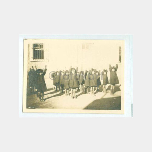 1929 Öğrenciler Spor Dersinde Fotoğraf