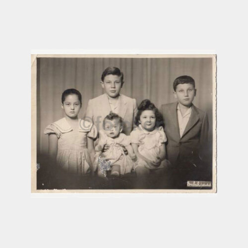 1950 Foto Sabah Stüdyosu - Beş Kardeşler Konulu Fotoğraf