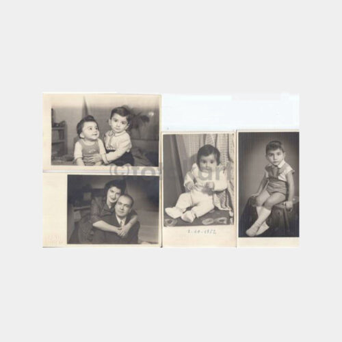 1950 Amasya -Foto Ekrem- 6 Adet Stüdyo Fotoğraf