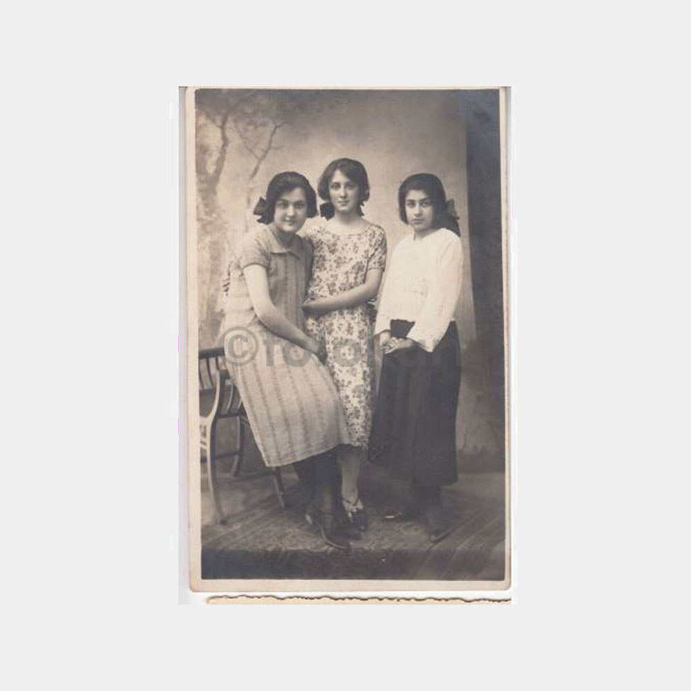 1930 Kadınlar Konulu Stüdyo Fotoğraf