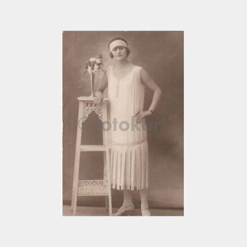 1928 Sebah Joaillier Stüdyo - Kadın Konulu Fotoğrafı