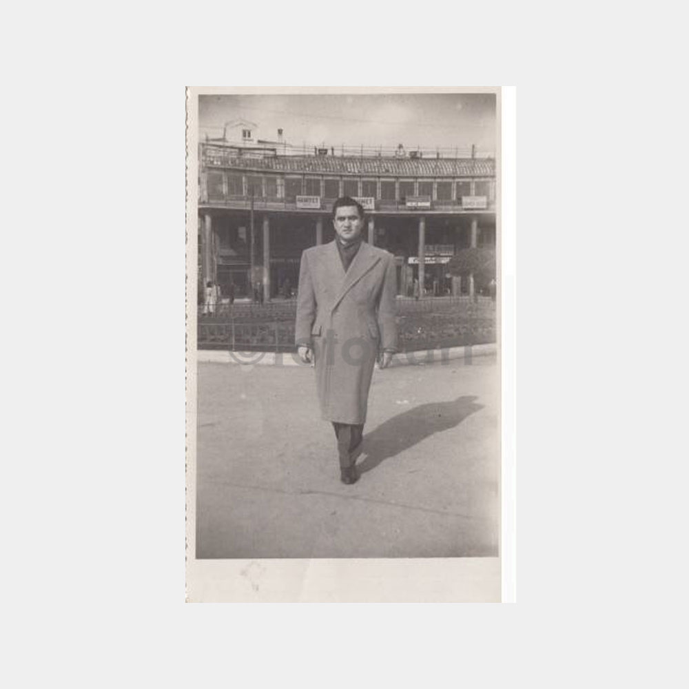 1940 Taksim Meydanında Bay Konulu Fotoğraf