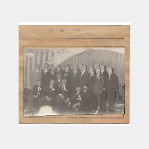 1974 - 19 Aralık Taksim Belediye Kutlama Fotoğraf