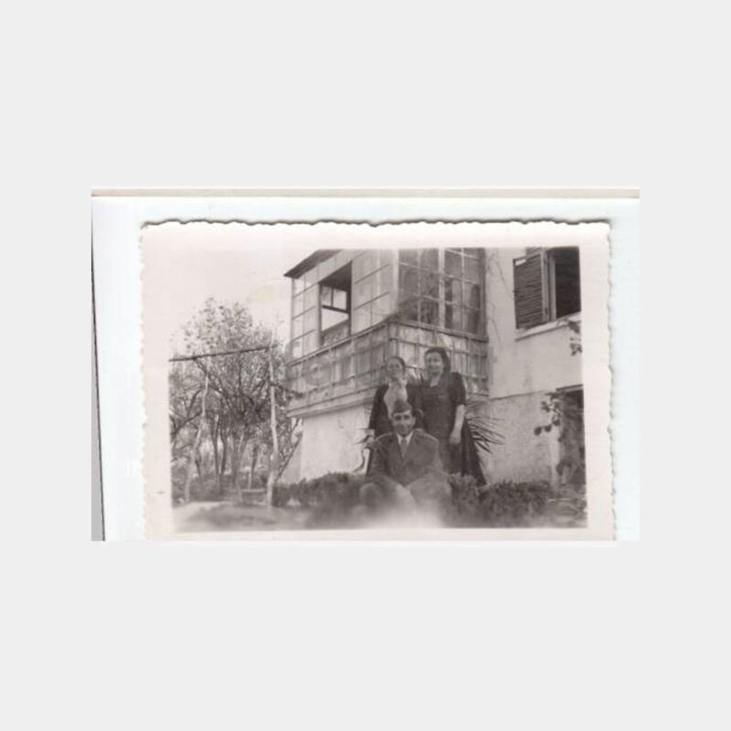 1951 Bursa Çekirge Tarihi Ev Konulu Fotoğraf