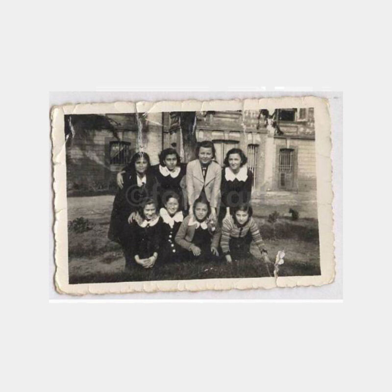 Tarihi Ev ve Öğrenciler Fotoğraf