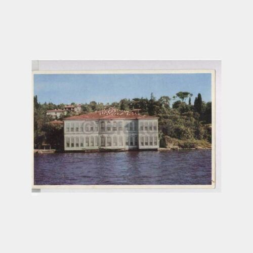 Boğaziçi Tarihi Ev Yalı Konulu Kartpostal
