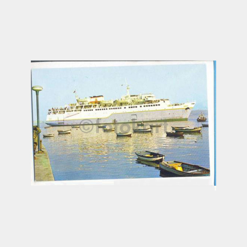 Truva Feribotu Kartpostal