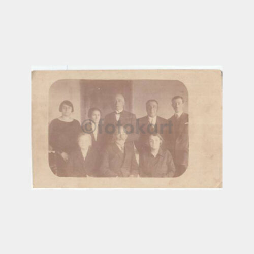 1927 Kültürlü Aile Grup Konulu Fotoğraf