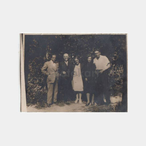 1945 Büyükada Ailesi Konulu Fotoğraf