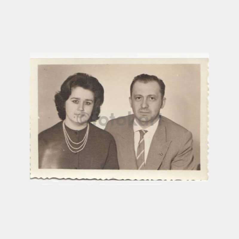 1939 İzmir -Foto Ünal- Aile Fotoğraf