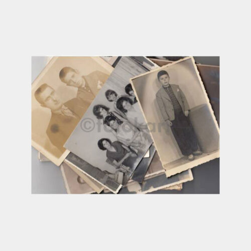 Aile Konulu -Albümden Çıkma- 22 Adet Fotoğraf