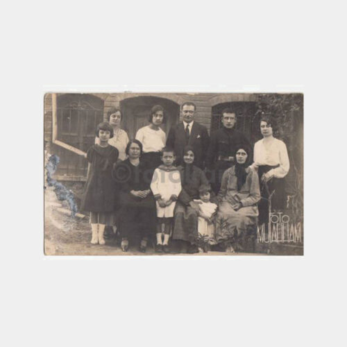 1933 Foto Mufahham İmzalı Aile Konulu Fotoğraf