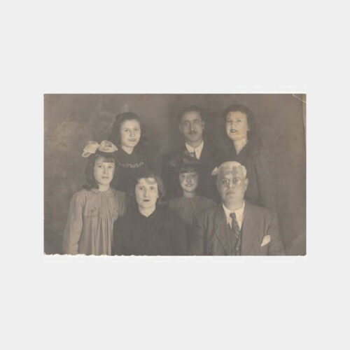 1944 İstanköylü Türk Aile Konulu Fotoğraf