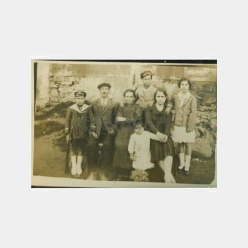 1930 Şehir Okullu Aile Efradı Fotoğraf