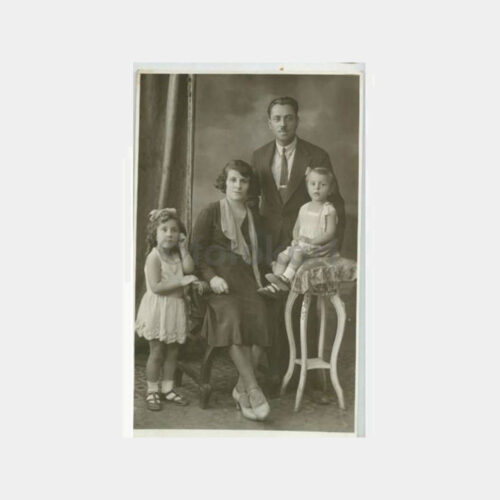 1930 Beyoğlu İdeal Fotoğrafhanesi - Aile Fotoğraf