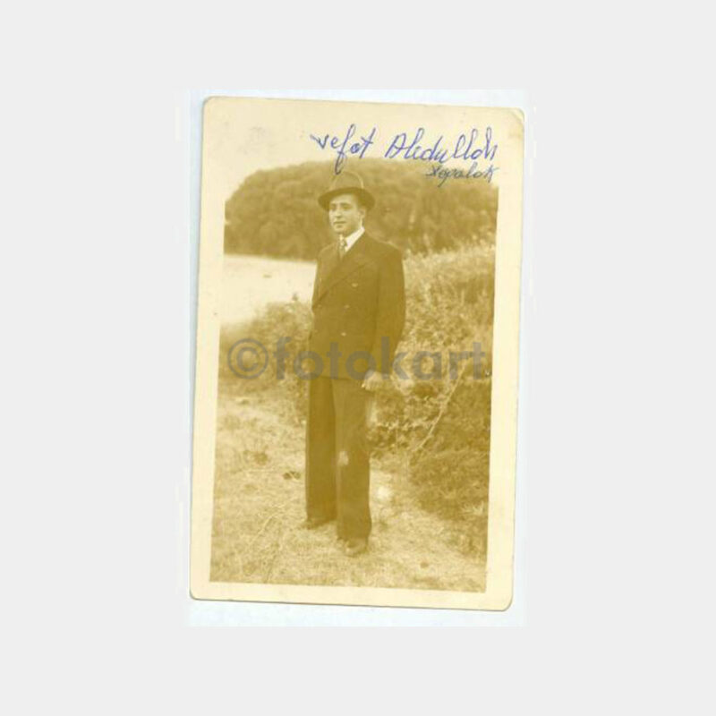 1932 Bartın Eşrafından Abdullah Bey Fotoğraf