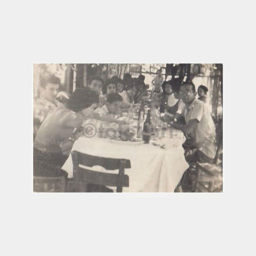 1959 Büyükada Yörükali Yemek Konulu Fotoğraf