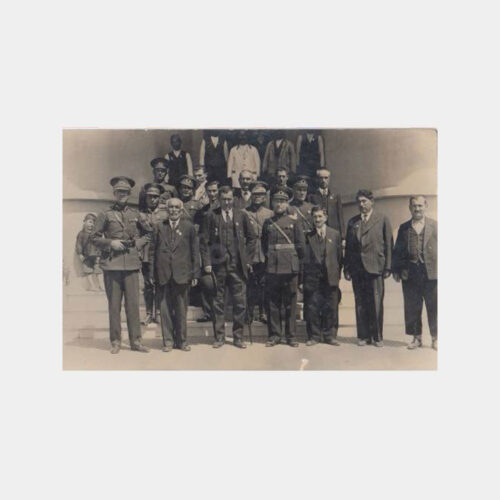 1933 Bursa Karacabey Cumhuriyet 10. Yıl Konulu Fotoğraf