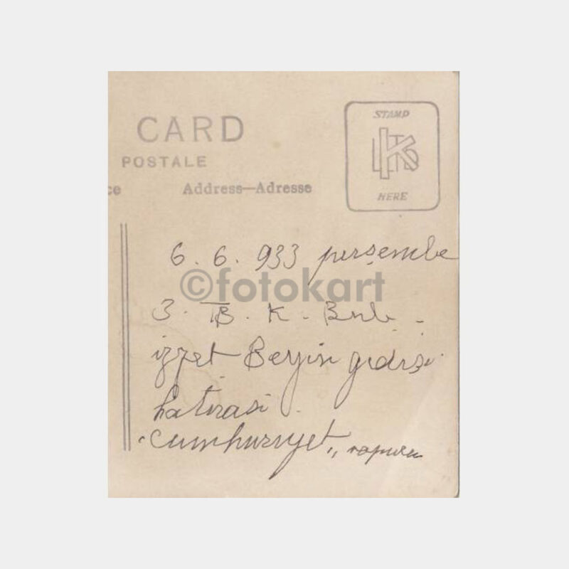 1933 Askeri Grup Cumhuriyet Vapurunda Fotoğraf - Görsel 2