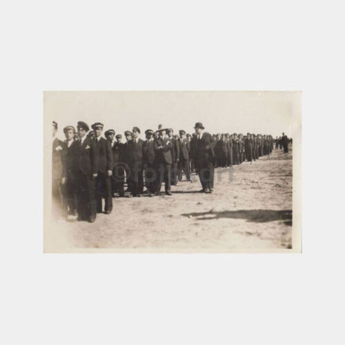 1933 Erkek Lisesi Cumhuriyet Bayramında Fotoğraf