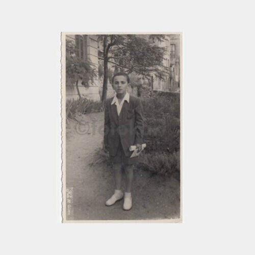 1951 Diploma Töreni Öğrenci Konulu 3 Adet Fotoğraf