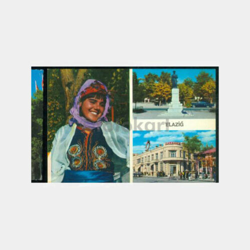 Elazığ Görünüşler Ata Heykel Kartpostal