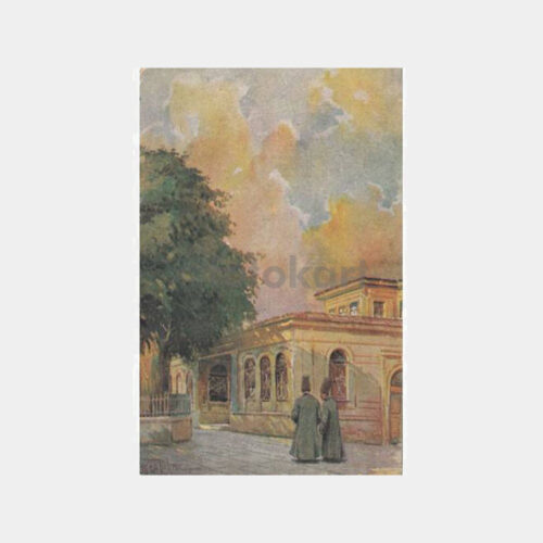 1920 Galata Mevlevihanesi -Editör MJC- Kartpostal