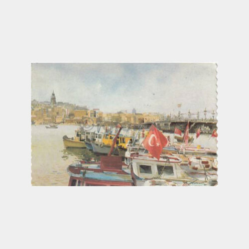 1980 Galata Köprüsü Dolmuş Motoru Tablo Kartı