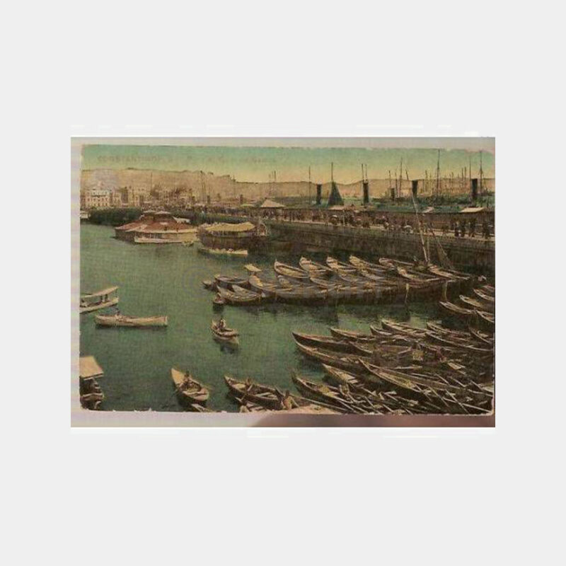 Galata Köprüsü Nadir Kartpostal