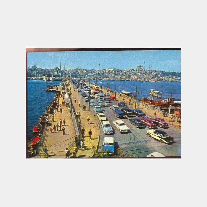 Galata Köprüsü Kartpostal