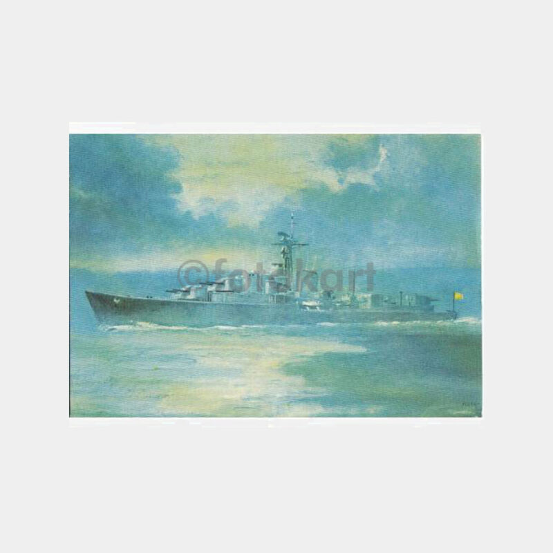 TCG Alpaslan Muhrip Savaş Gemisi Kartpostal