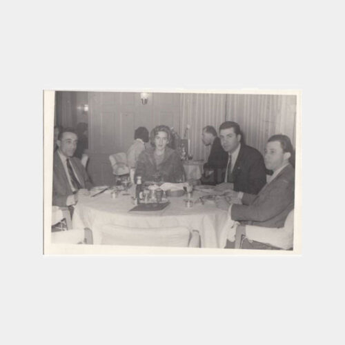 1950 Adana Gemisinde Akşam Yemeği Fotoğrafı