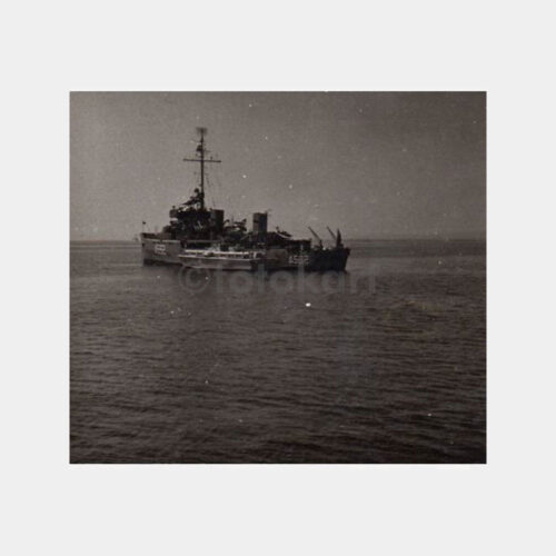 1966 A-593 Nolu Askeri Gemi Konulu Fotoğraf