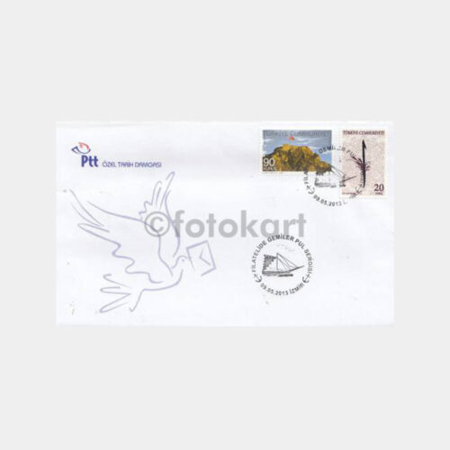 2013 Filatelide Gemiler Pul Sergisi Konulu FDC