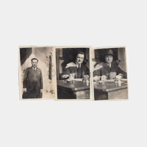 1932 Haydarpaşa Lisesi Hocası Konulu Fotoğrafı