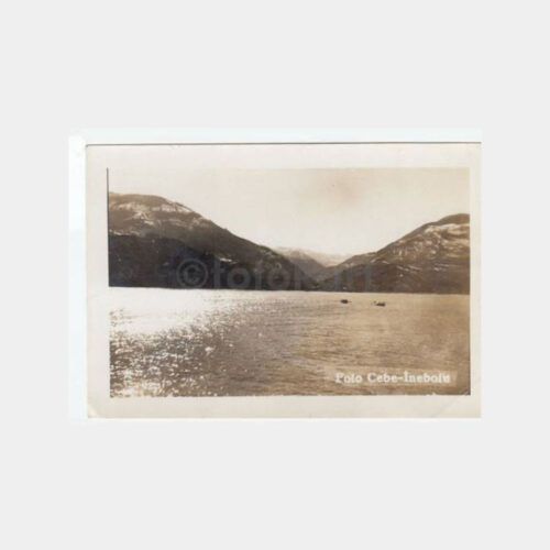 1939 İnebolu Sahilden Görünüş Tebrik Fotoğraf