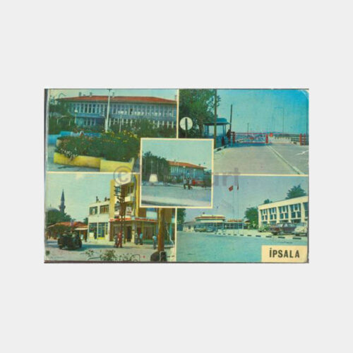 1970 İpsala Değişik Görünüş Kartpostal