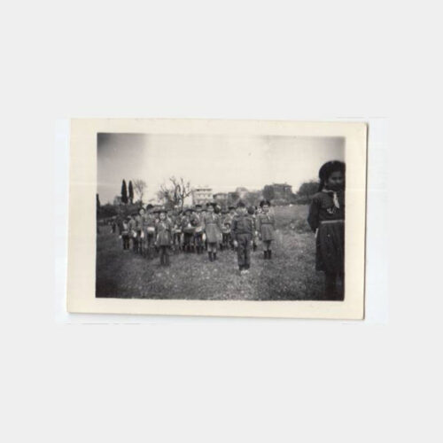 1950 İzci Öğrenciler Tören Yürüyüşü Konulu Fotoğraf