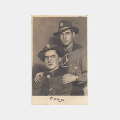 1940 İzci Gençler -Foto Ay- Fotoğraf